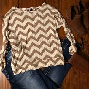 Charlotte Russe Striped Shirt